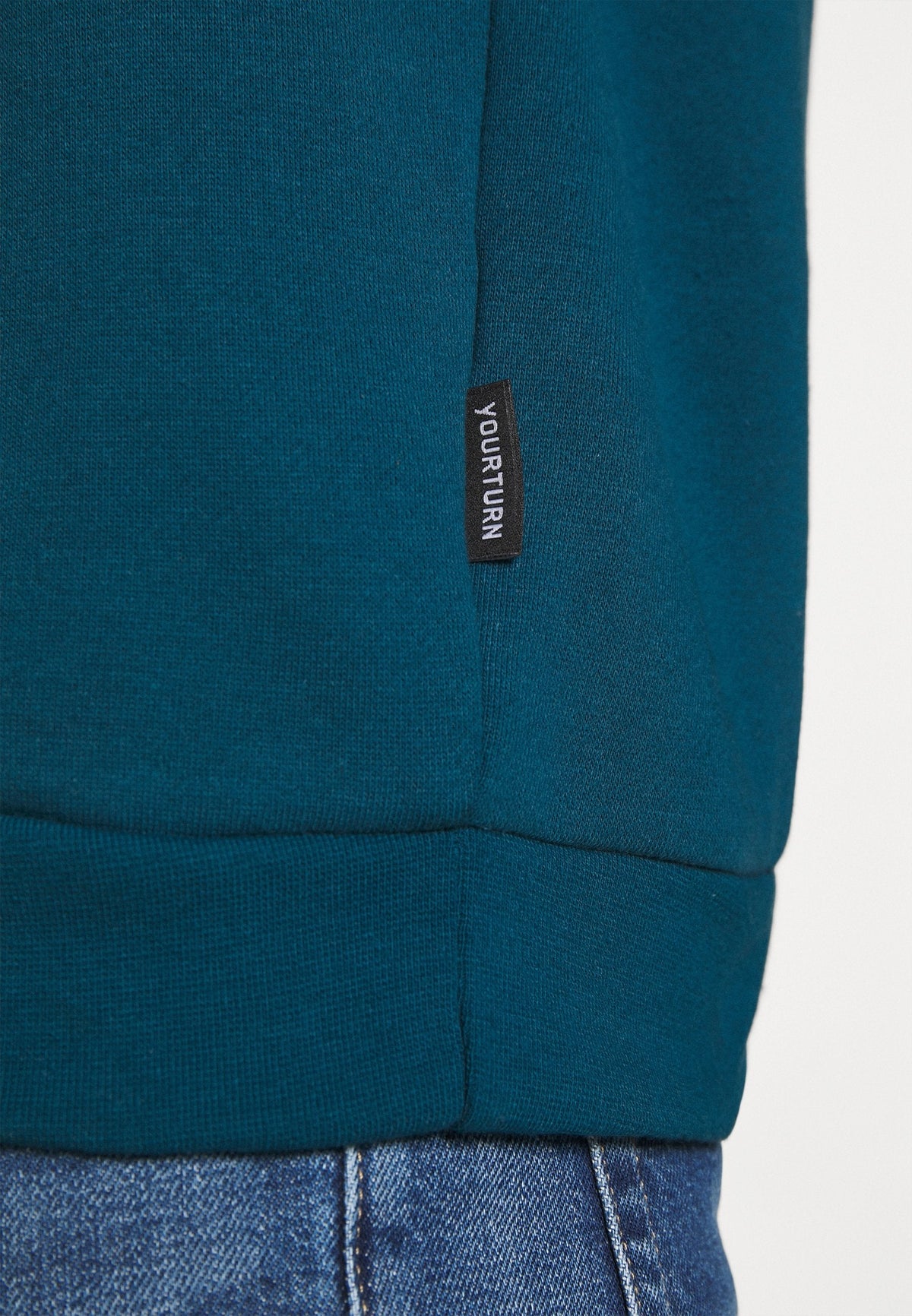 YOURTURN 2 Pack Unisex - Hoodie - Teal/Light Blue