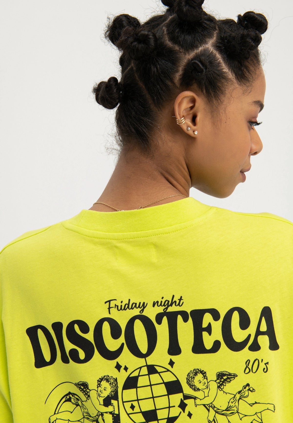 YOURTURN Unisex - Print T-Shirt - Light Green