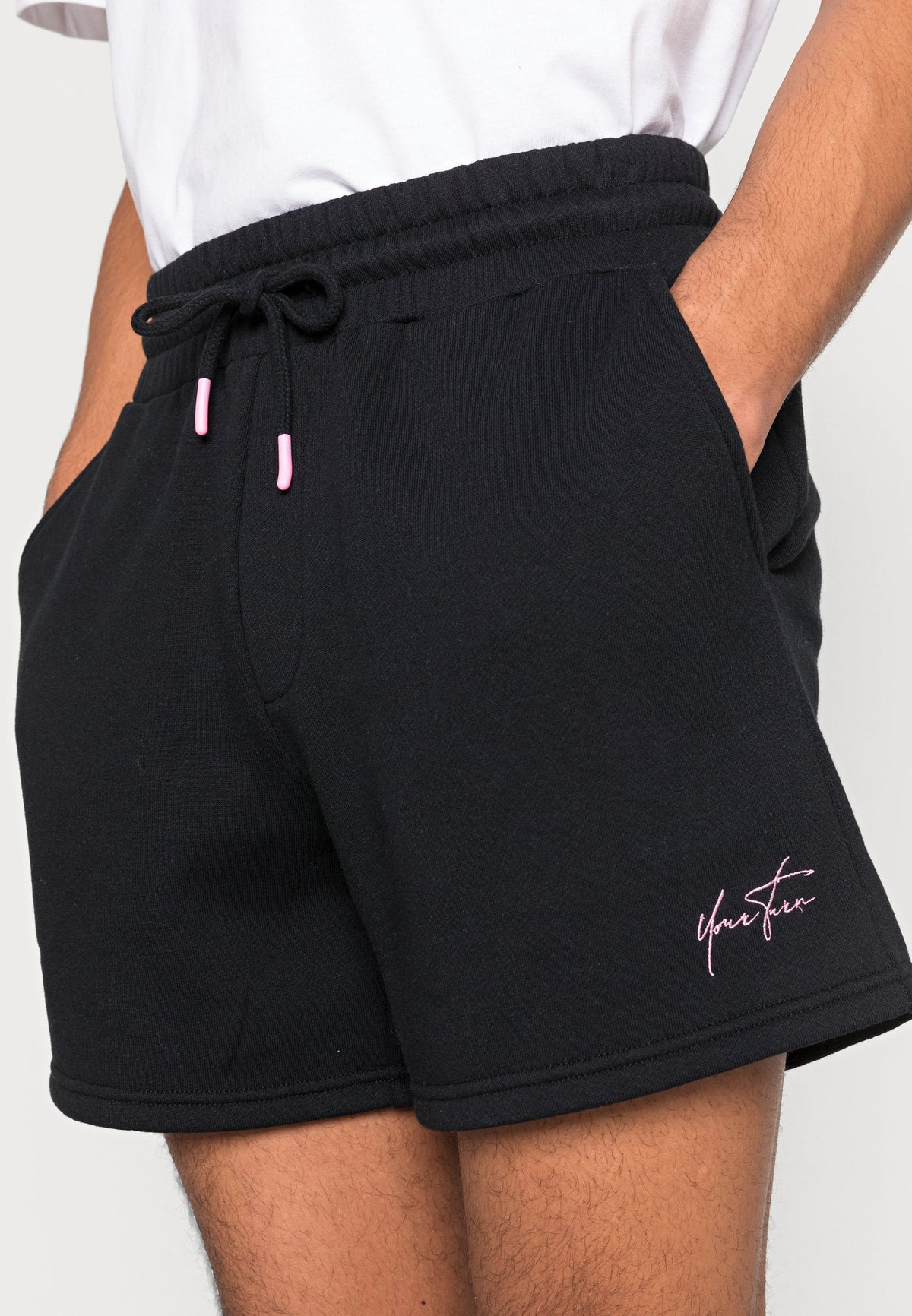 YOURTURN Basic Unisex - Shorts - Black