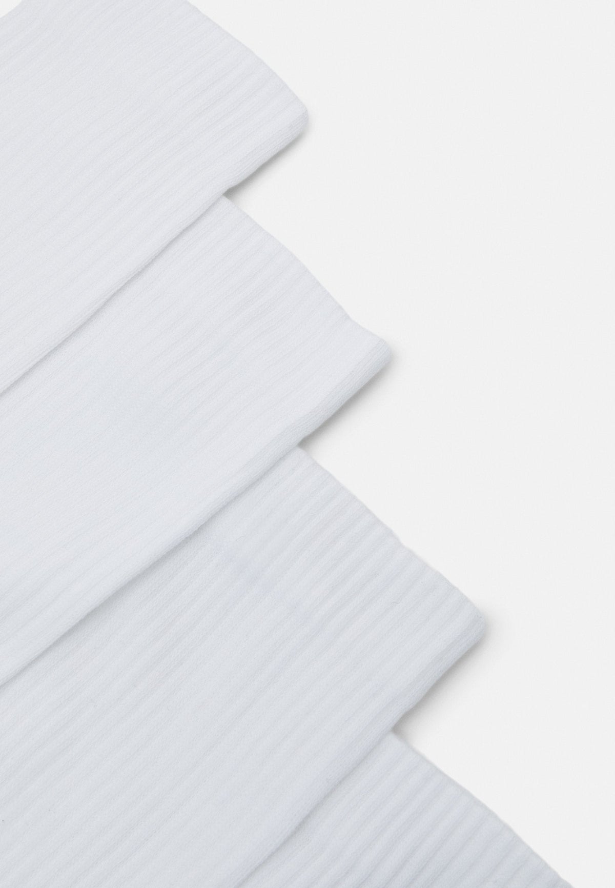 YOURTURN 7 Pack - Socks - White
