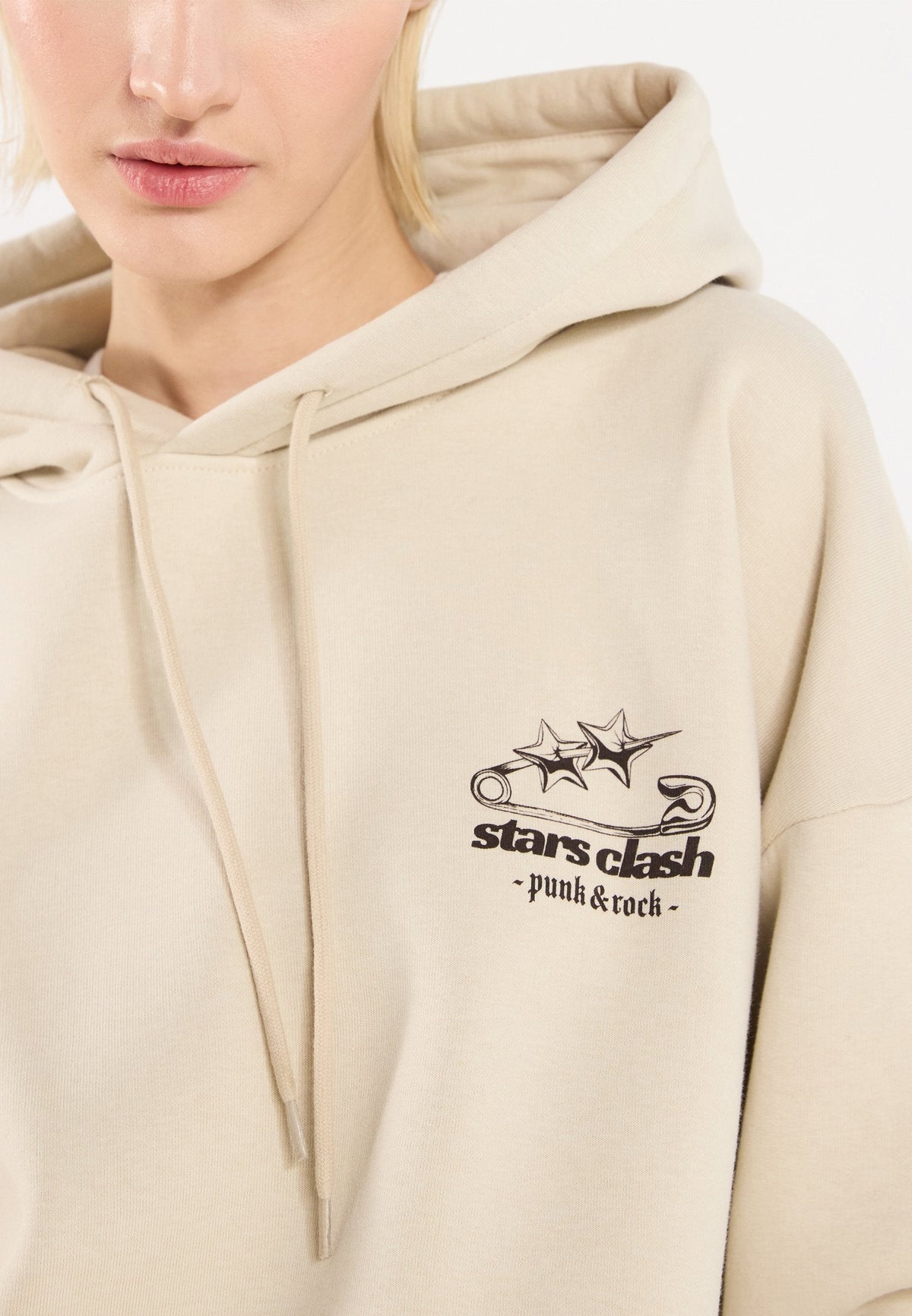 YOURTURN UNISEX - Hoodie - Oatmeal