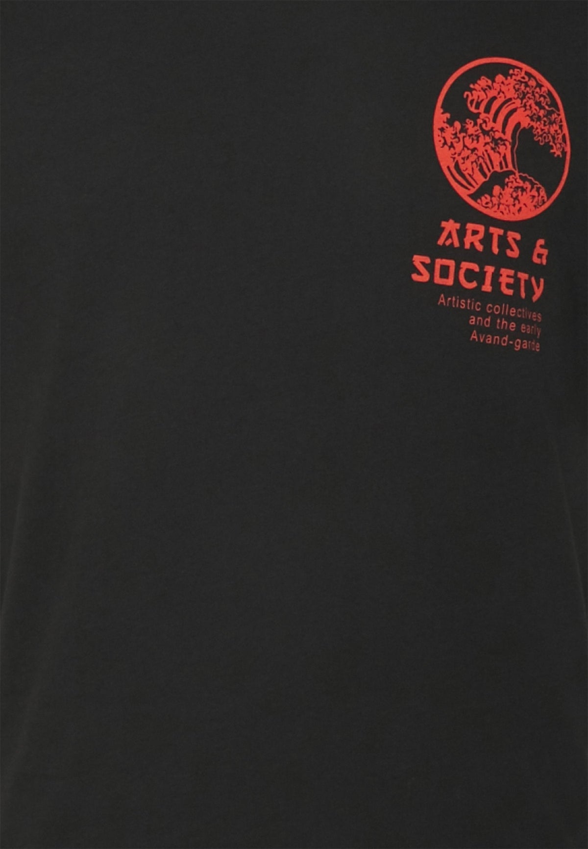 YOURTURN Print T-Shirt - Black