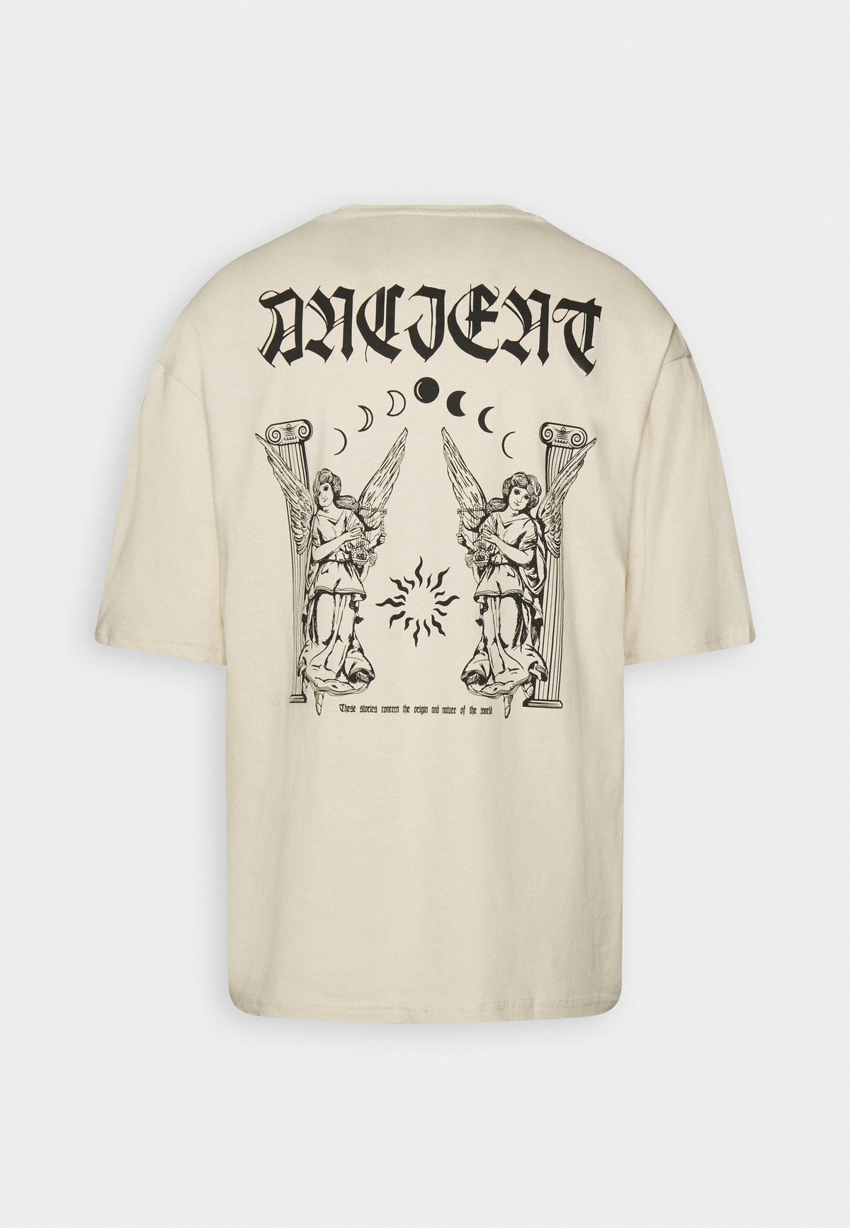 YOURTURN Unisex - Print T-Shirt - Off White