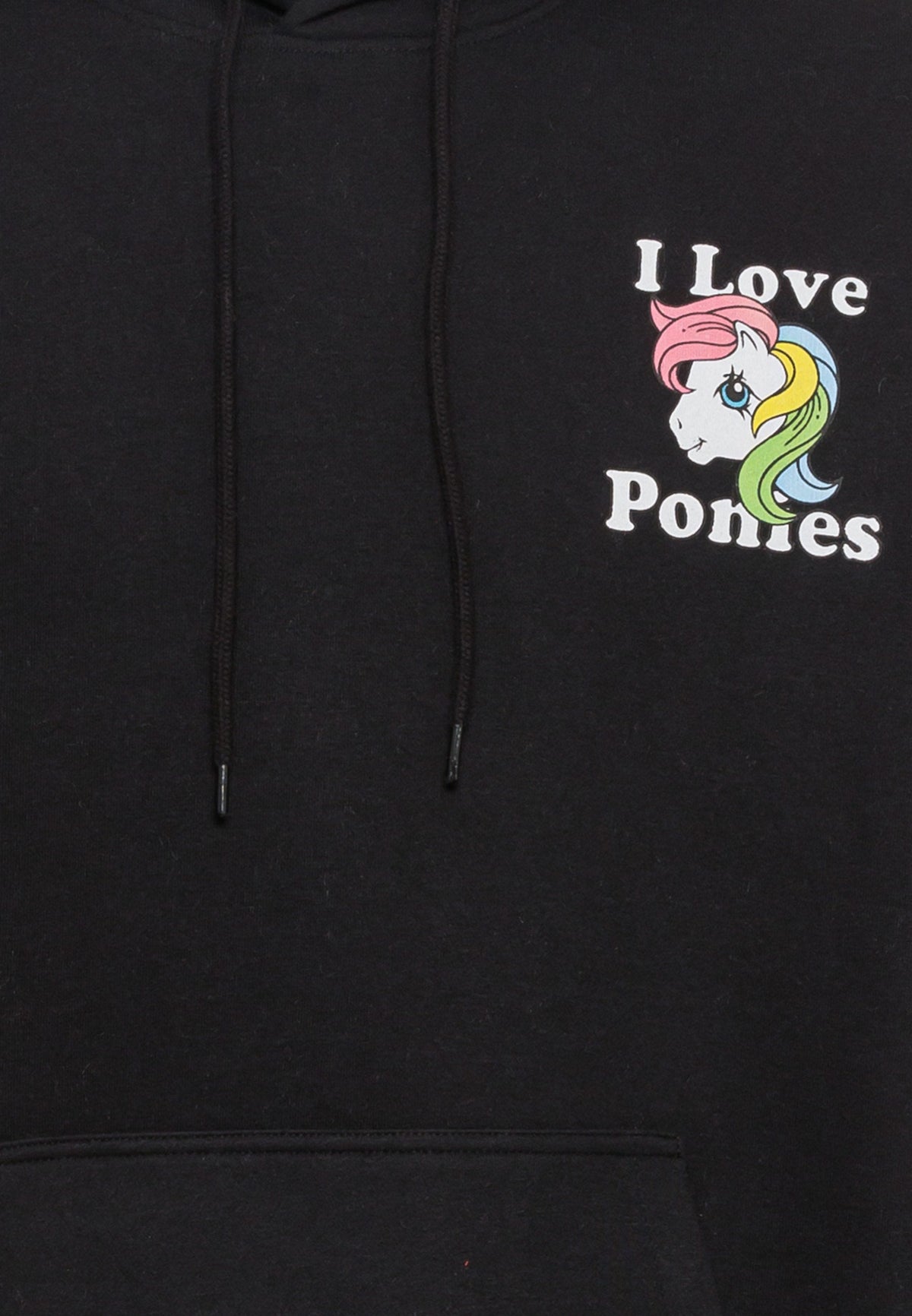 YOURTURN My Little Pony Unisex - Hoodie - Black