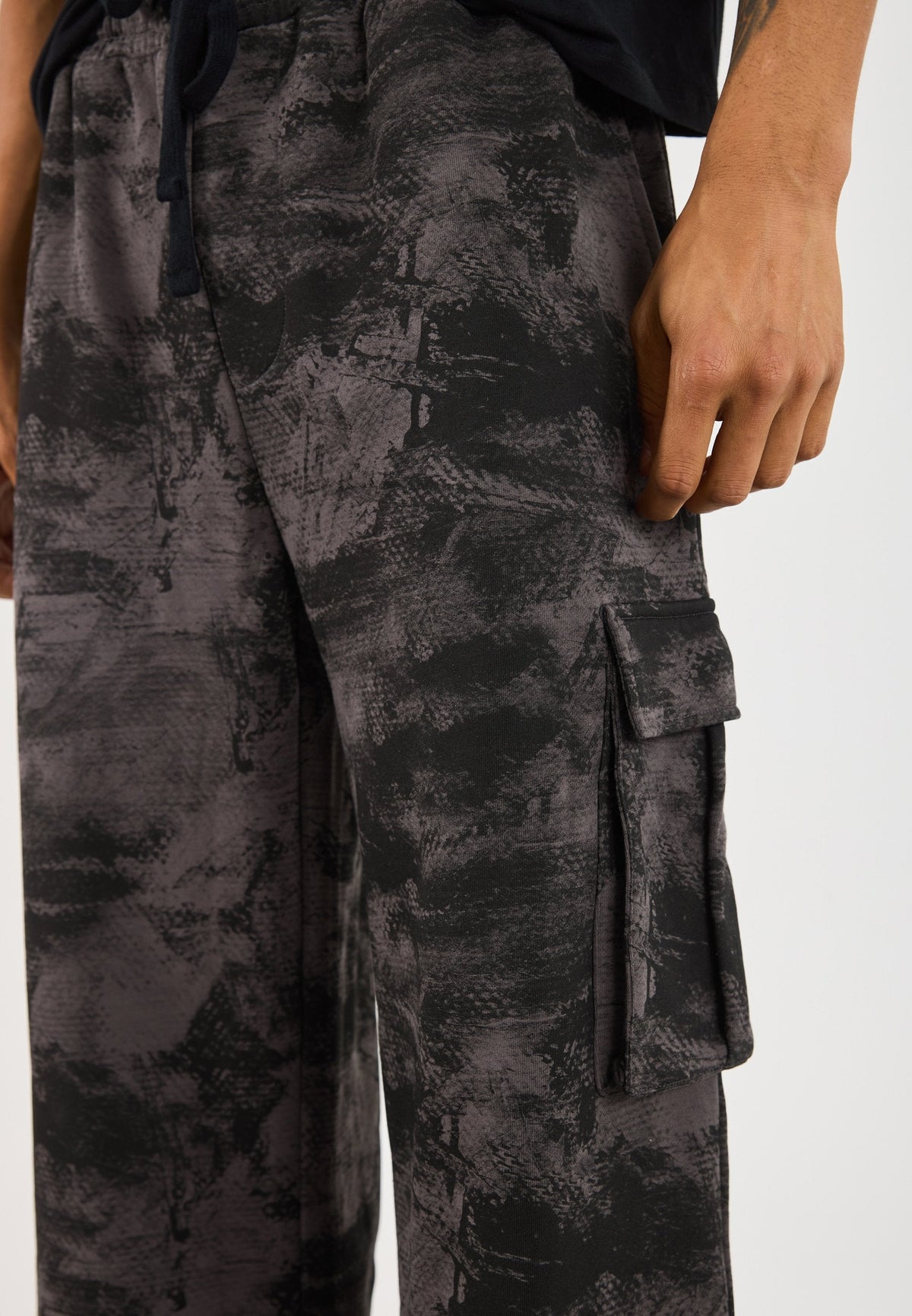 YOURTURN UNISEX - Cargo Trousers - Grey
