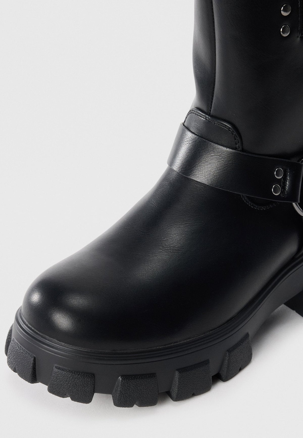 YOURTURN UNISEX - Cowboy/biker Ankle Boot - Black