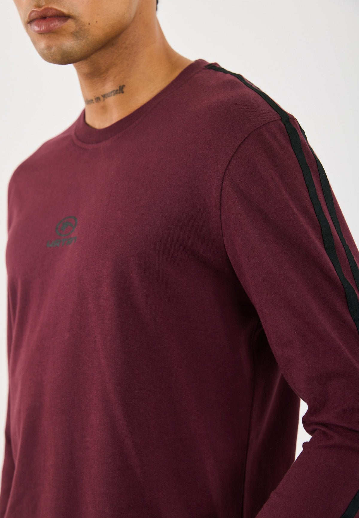 YOURTURN UNISEX - Long Sleeved Top - Bordeaux