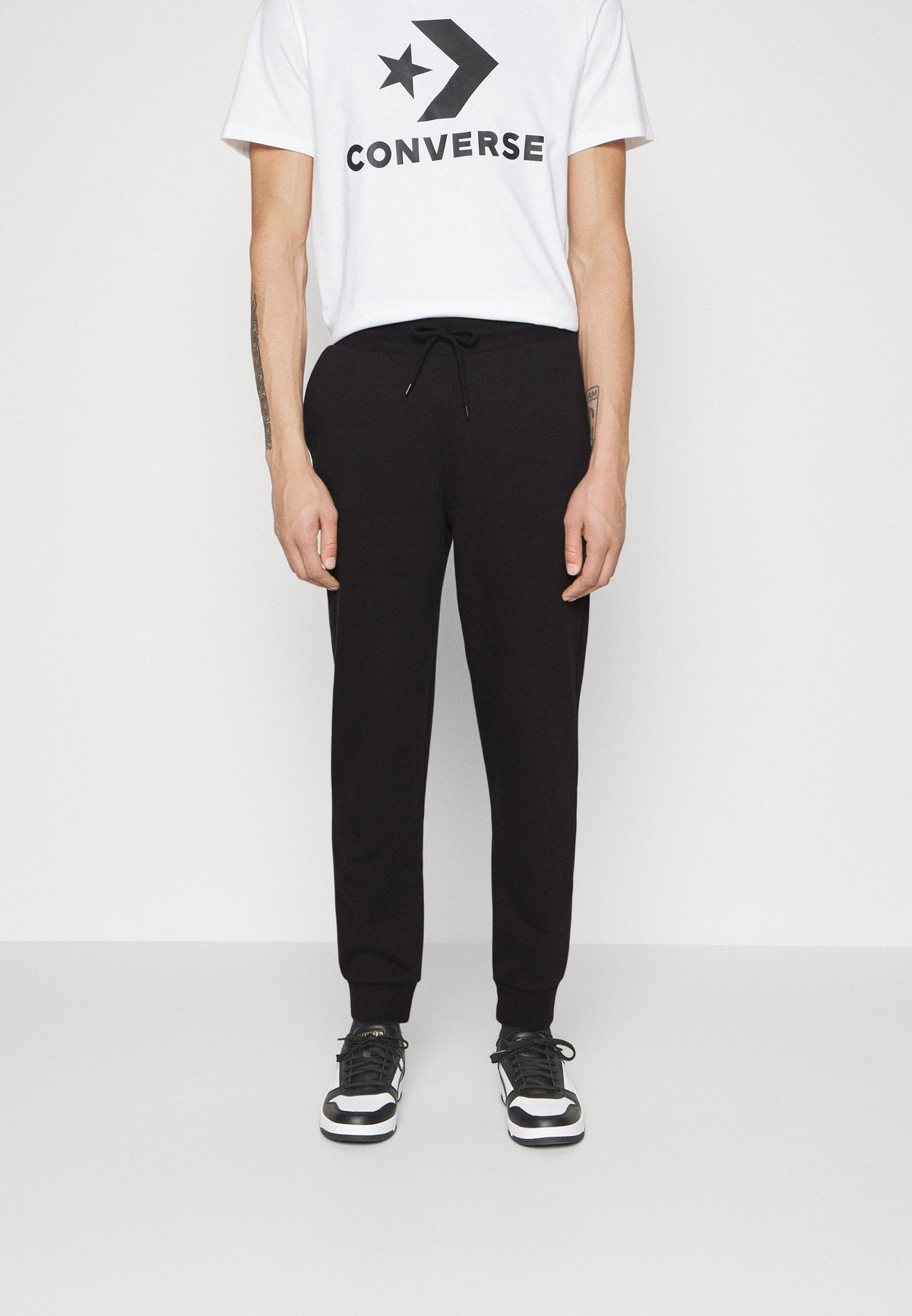 YOURTURN Unisex 2 Pack- Tracksuit Bottoms - Grey/Black