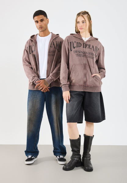 YOURTURN UNISEX - Sweatshirt - Brown Wash