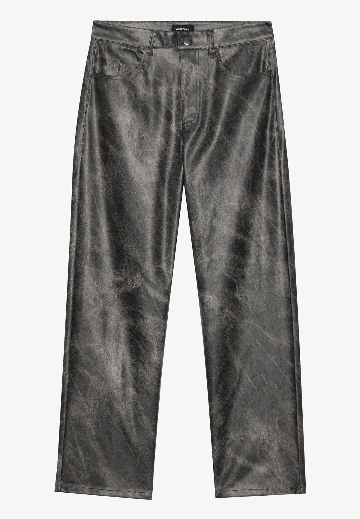 YOURTURN TIEDYE PANTS UNISEX - Baggy Jeans - Grey