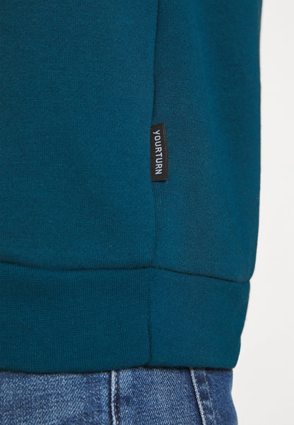 YOURTURN 2 Pack Unisex - Hoodie - Teal/Light Blue