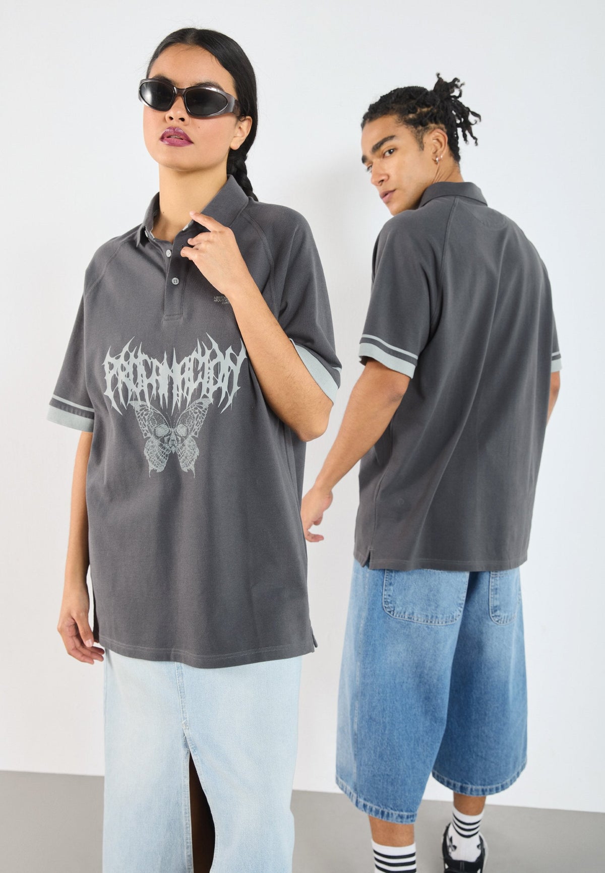 YOURTURN UNISEX - Polo Shirt - Forged Iron