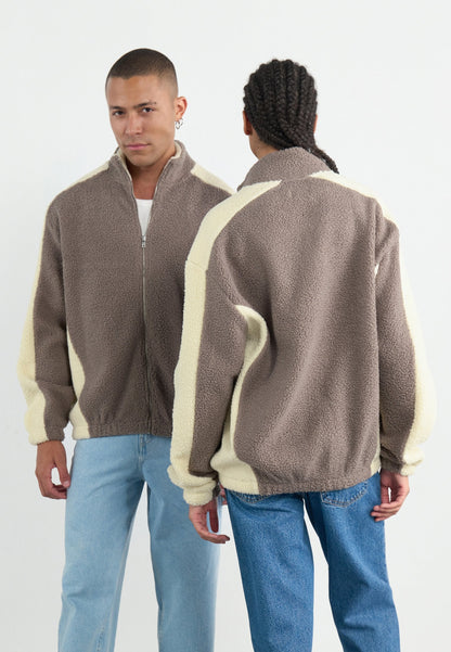 YOURTURN UNISEX - Fleece Jacket - Tan