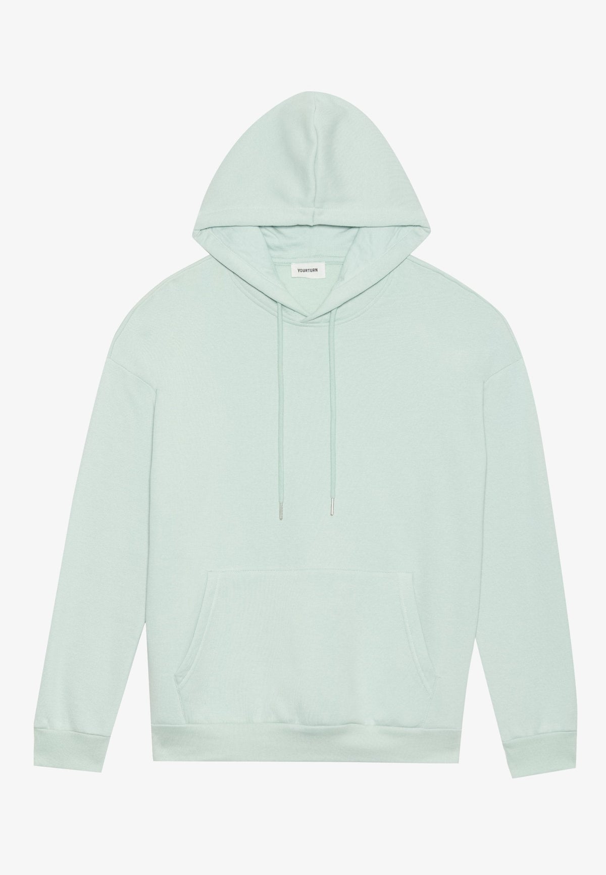 YOURTURN UNISEX - Hoodie - Mottled Dark Grey
