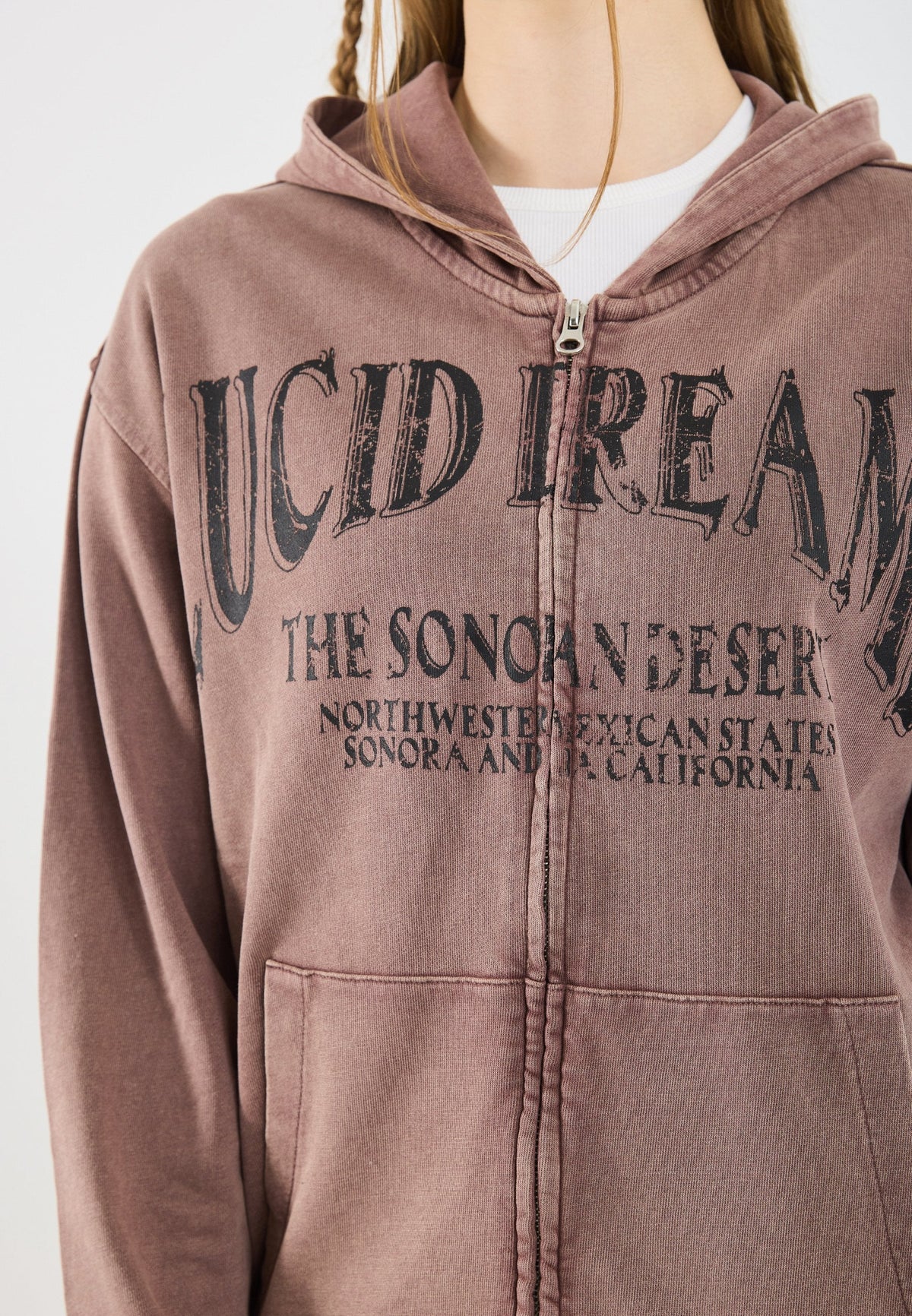 YOURTURN UNISEX - Sweatshirt - Brown Wash