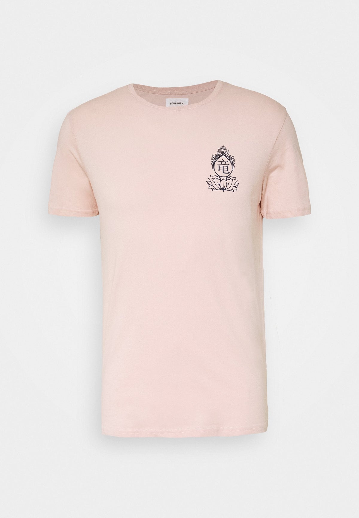YOURTURN Unisex - Print T-Shirt - Pink