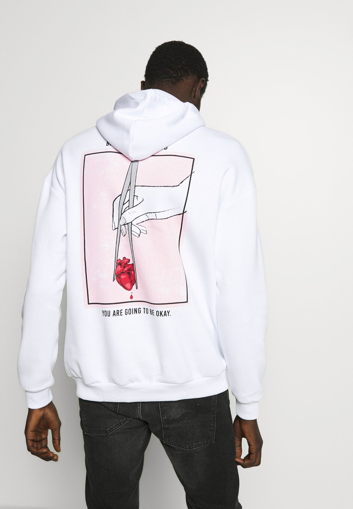 YOURTURN Hoodie - White