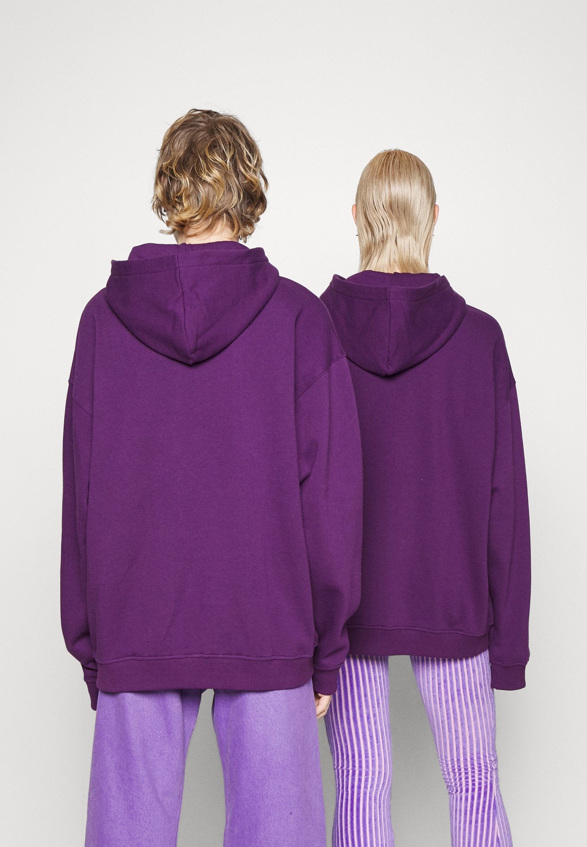 YOURTURN Unisex - Hoodie - Dark Purple