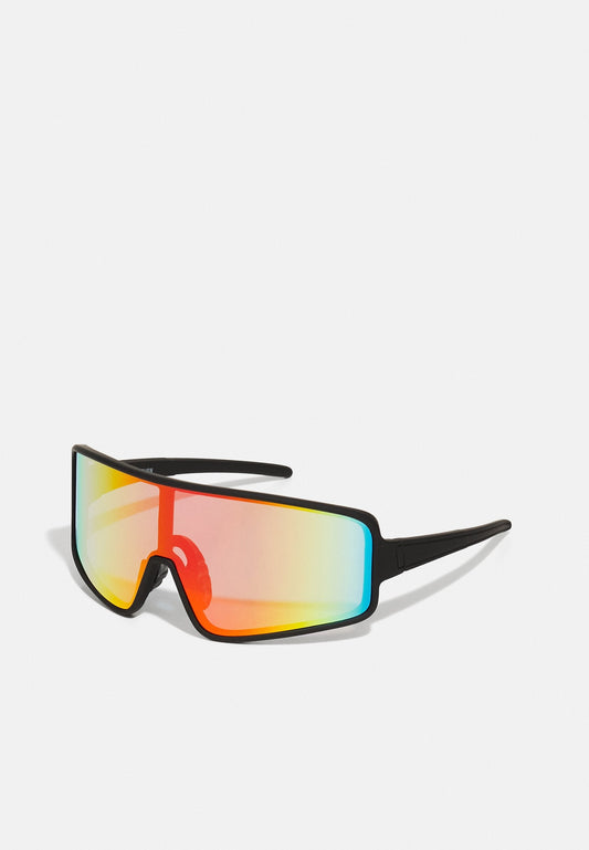 YOURTURN UNISEX - Sunglasses - Black/red