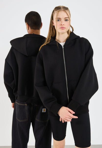 YOURTURN SCUBA ZIP UNISEX - Zip-up Sweatshirt - Black