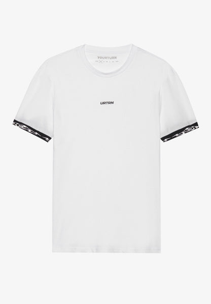 YOURTURN UNISEX - Basic T-shirt - Bright White