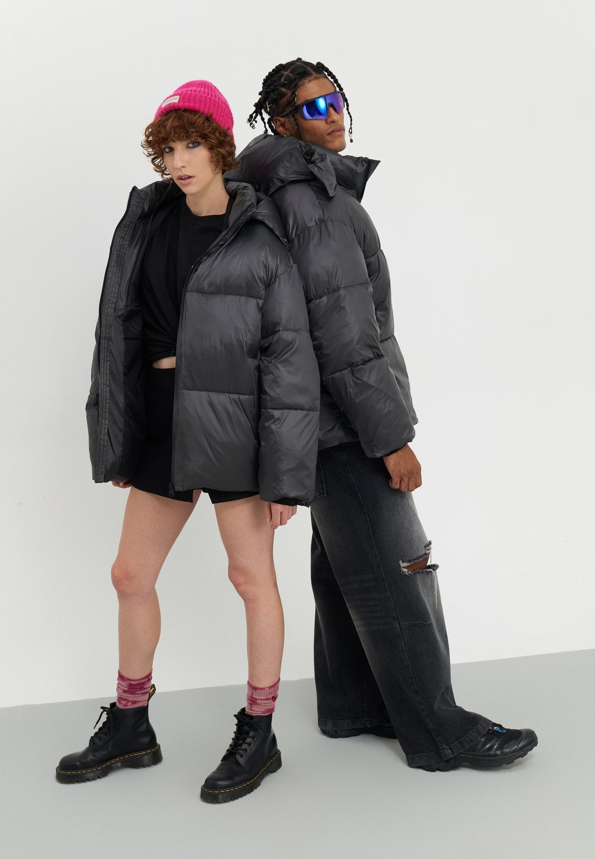 YOURTURN UNISEX - Winter Jacket - Black