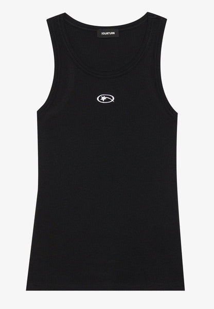 YOURTURN UNISEX 2 PACK WAFFLE VEST - Top - Bright White/true Black