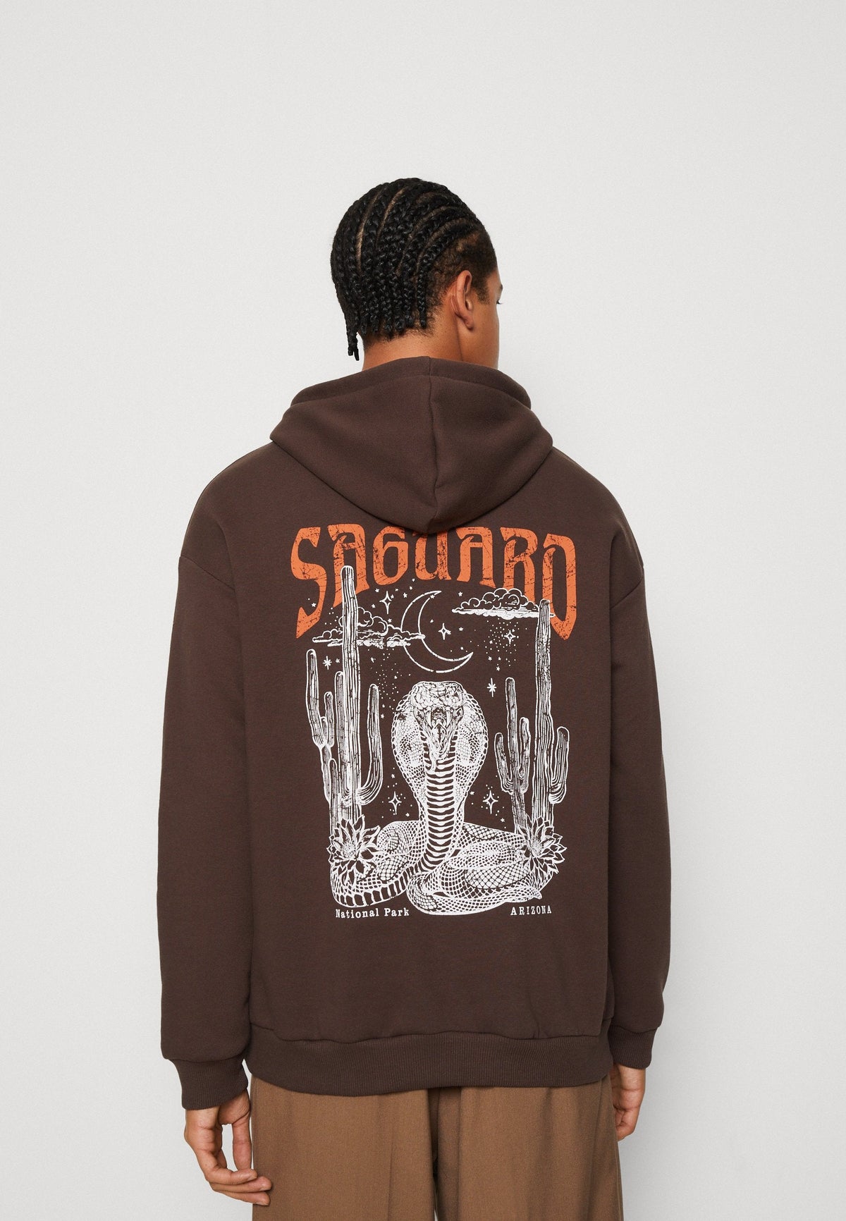YOURTURN Unisex - Hoodie - Brown