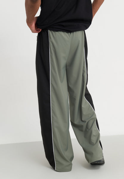 YOURTURN UNISEX - Tracksuit Bottoms - Dark Green