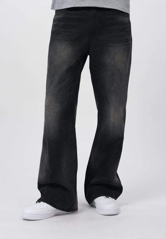YOURTURN UNISEX - Straight Leg Jeans - Black