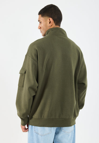 YOURTURN CARGO - Sweatshirt - Dark Green