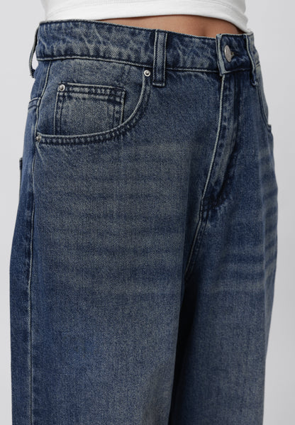 YOURTURN UNISEX - Baggy Jeans - 966 - Dirty Denim