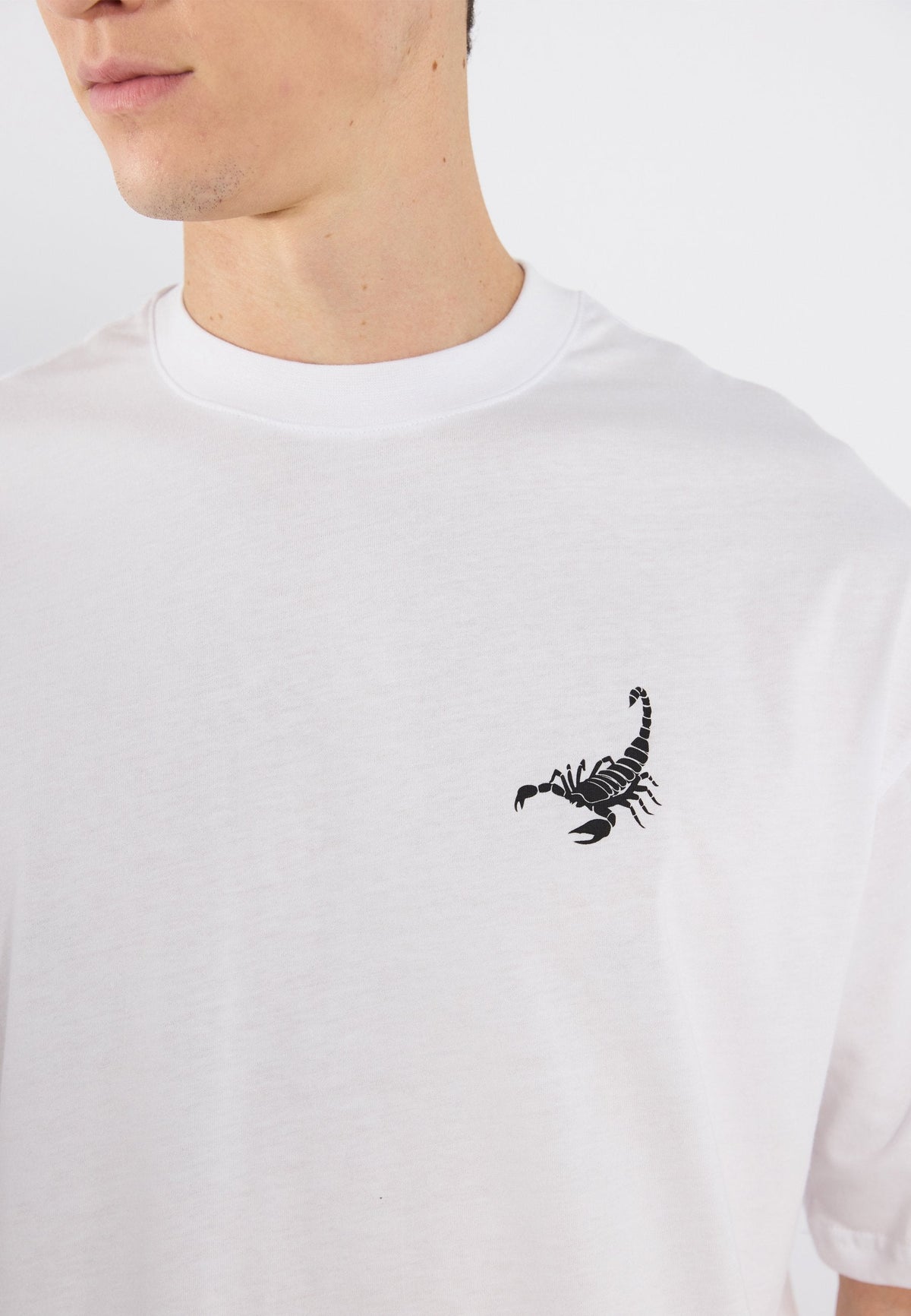 YOURTURN UNISEX 2 PACK - Print T-shirt - True Black/bright White