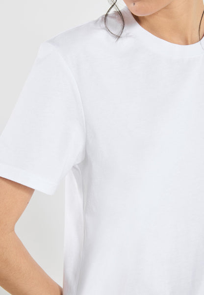 YOURTURN UNISEX 2 PACK BASIC REGULAR T SHIRT - Basic T-shirt - Bright White/true Black