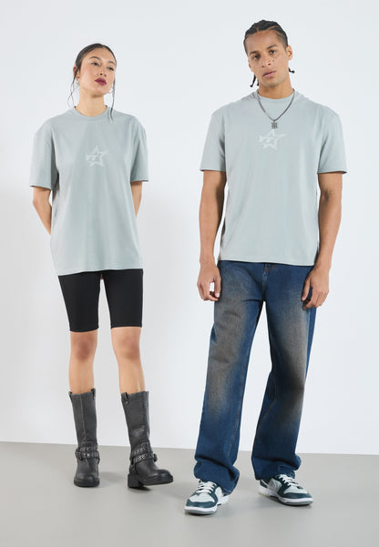YOURTURN UNISEX - Print T-shirt - Ultimate Gray