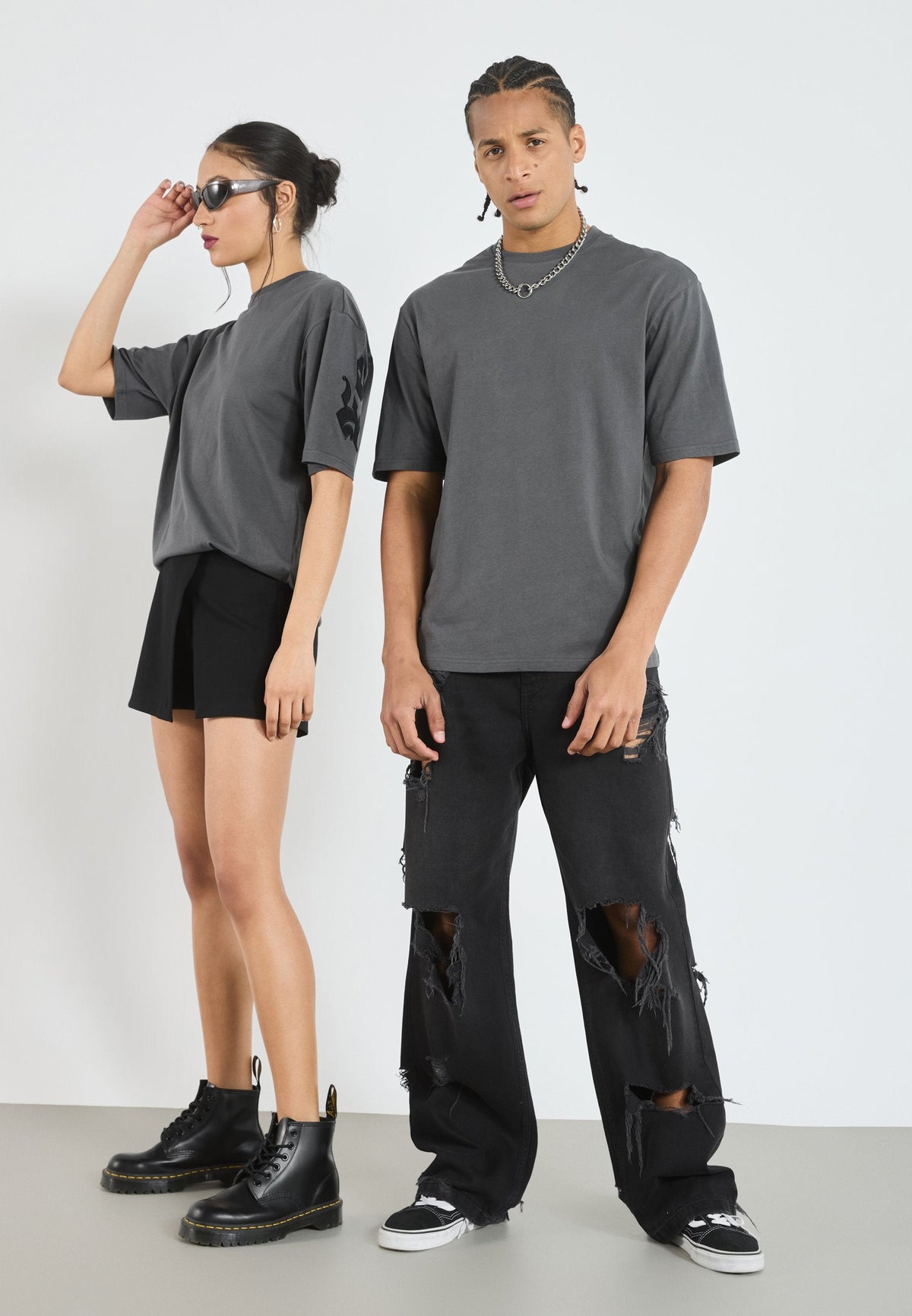 YOURTURN UNISEX - Print T-shirt - Forged Iron
