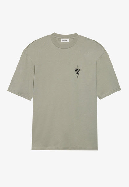YOURTURN UNISEX - Print T-shirt - Shadow