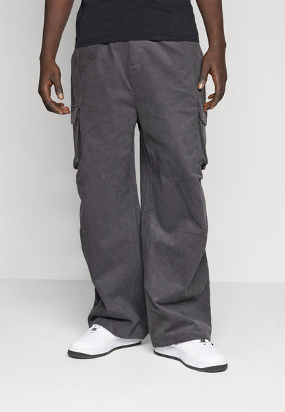 YOURTURN UNISEX - Cargo Trousers - Dark Grey