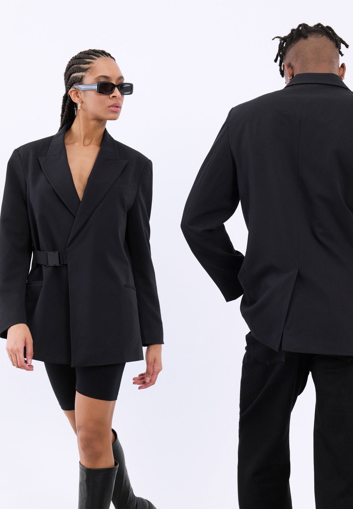 YOURTURN UNISEX - Blazer - Black