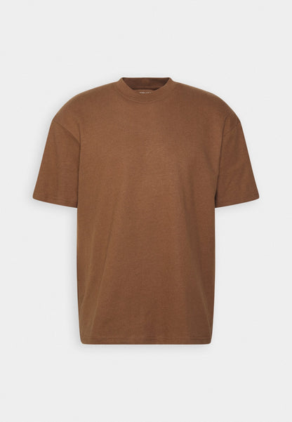 YOURTURN Unisex - Basic T-Shirt - Brown