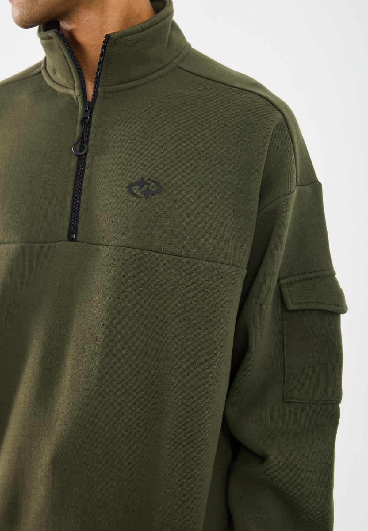 YOURTURN CARGO - Sweatshirt - Dark Green