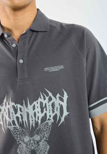 YOURTURN UNISEX - Polo Shirt - Forged Iron