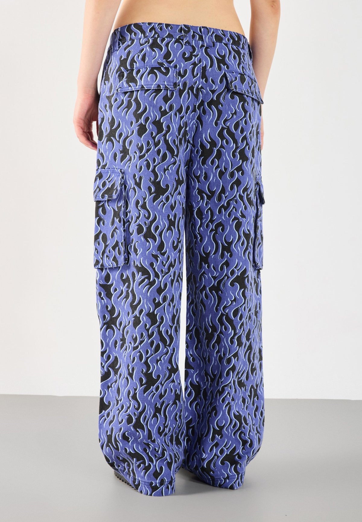 YOURTURN UNISEX - Cargo Trousers - Blue