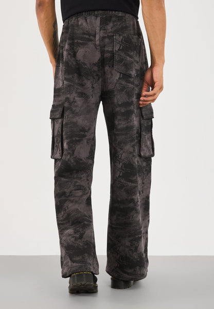 YOURTURN UNISEX - Cargo Trousers - Grey
