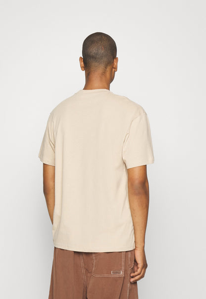 YOURTURN Unisex - Print T-Shirt - Tan