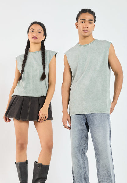 YOURTURN UNISEX 2 PACK - Print T-shirt - Sea Spray/desert Taupe