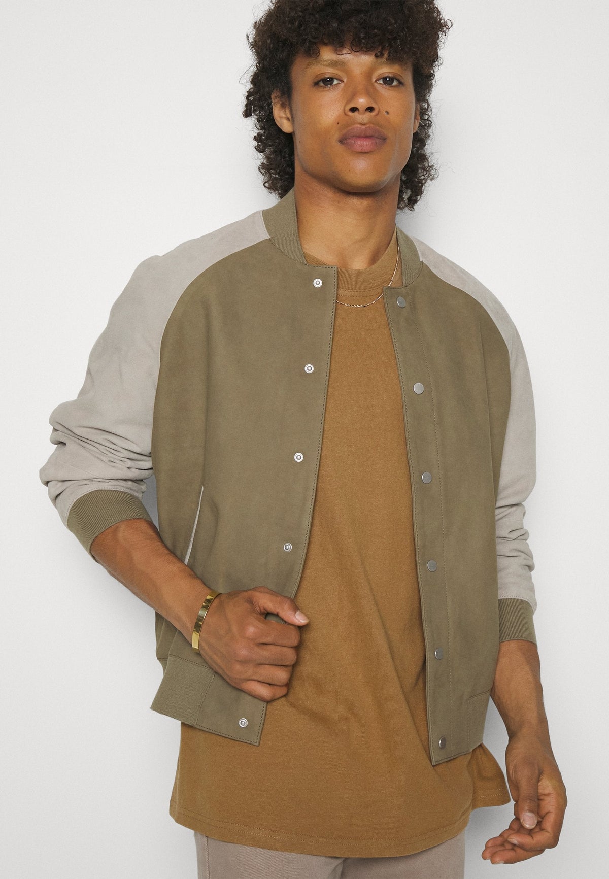 YOURTURN Unisex - Basic T-Shirt - Beige