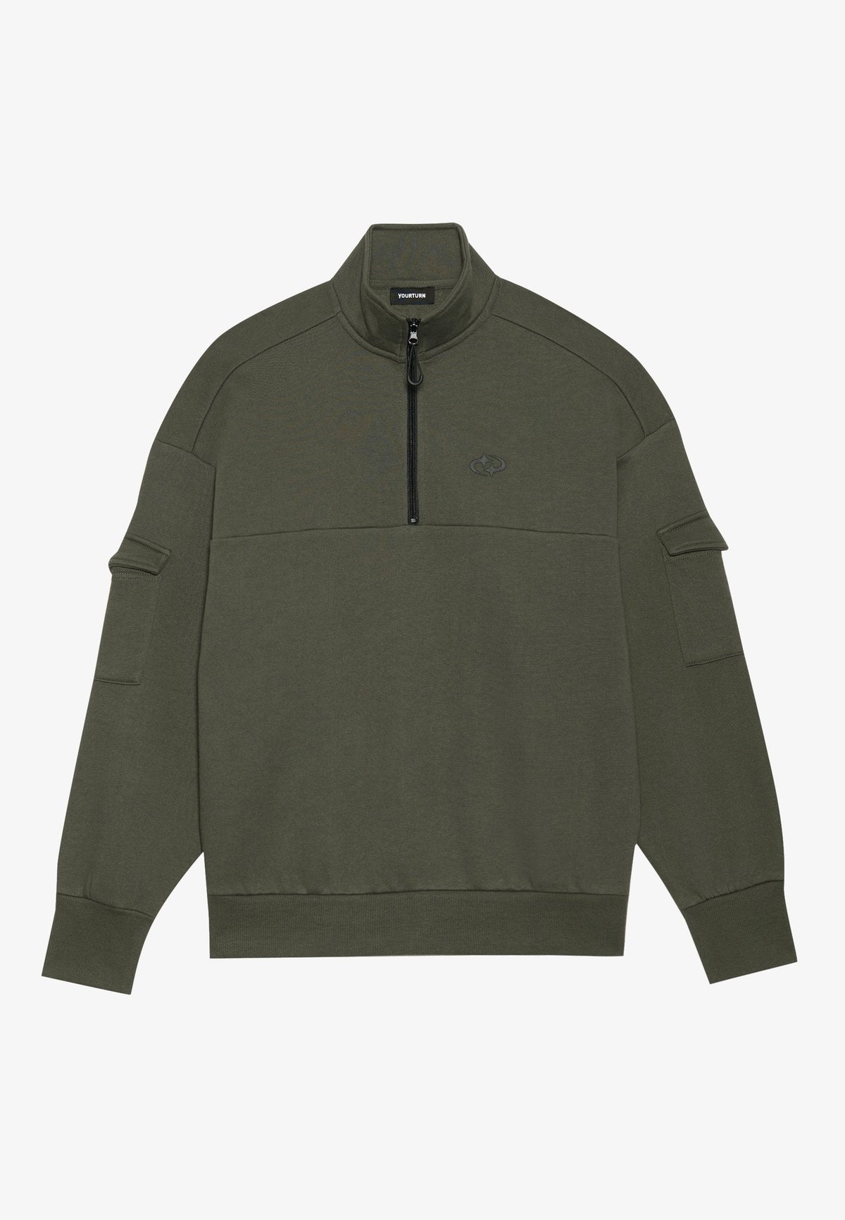 YOURTURN CARGO - Sweatshirt - Dark Green