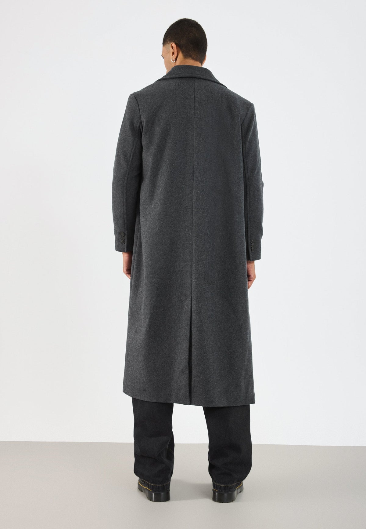 YOURTURN UNISEX - Classic Coat - Dark Grey