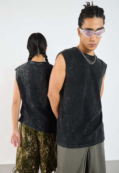 YOURTURN UNISEX 2 PACK - Print T-shirt - True Black/ultimate Grey